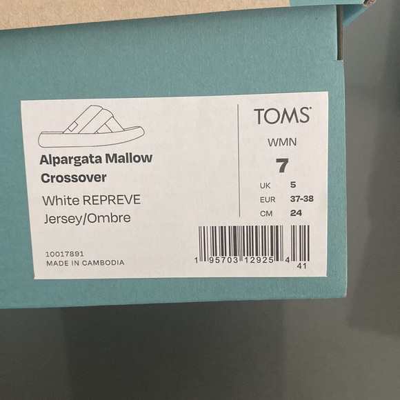 Brand New In Box Toms Crossover Sandal - Picture 8 of 8